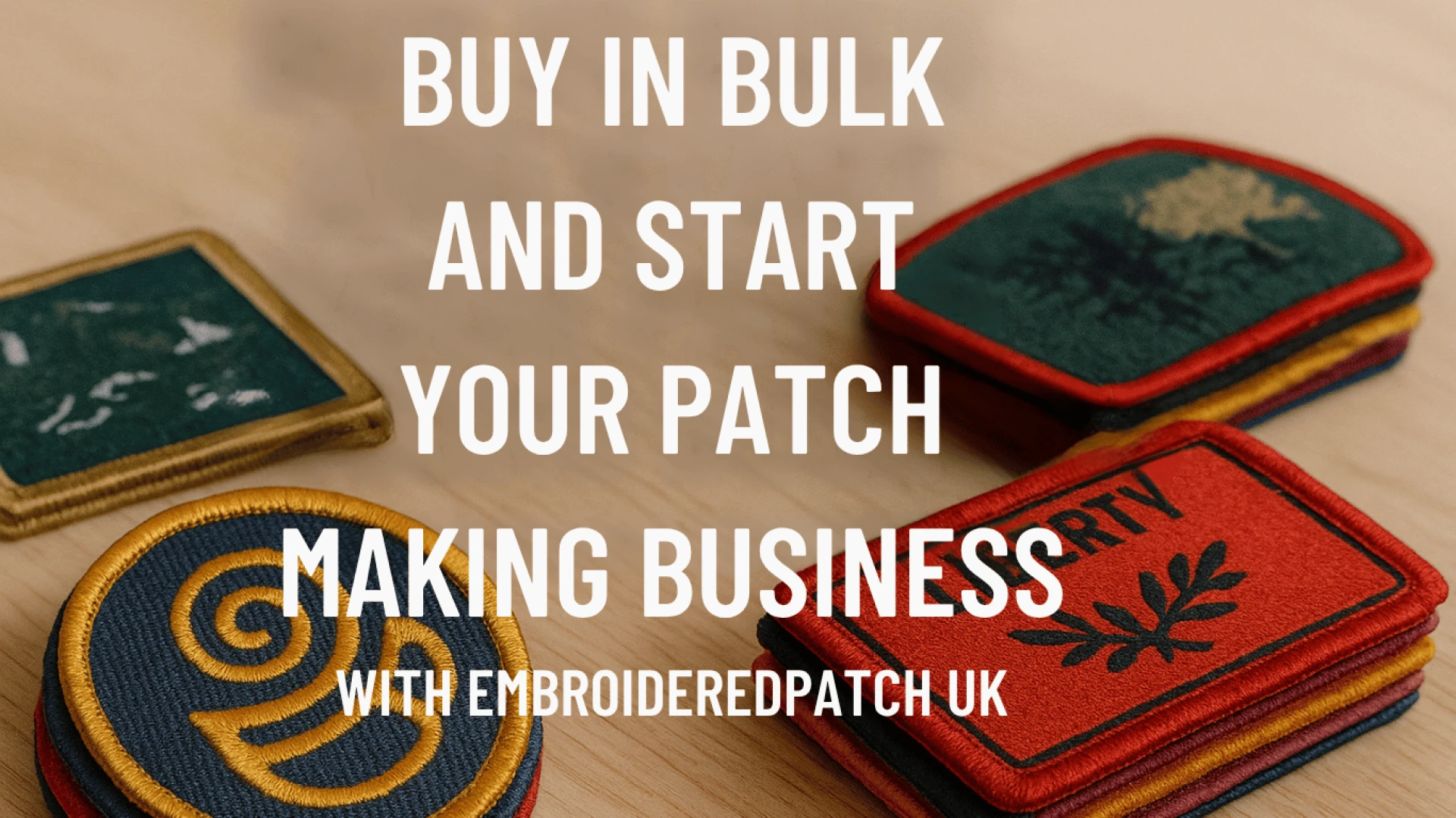 Buy in Bulk and Start Your Patch Making Business With Patch Makers Uk