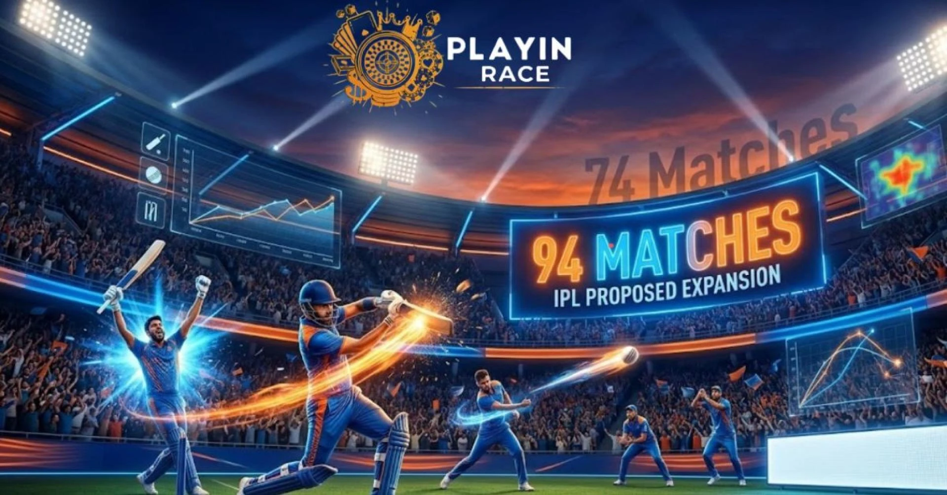 IPL Expansion: 94 Matches Coming? | Playinrace