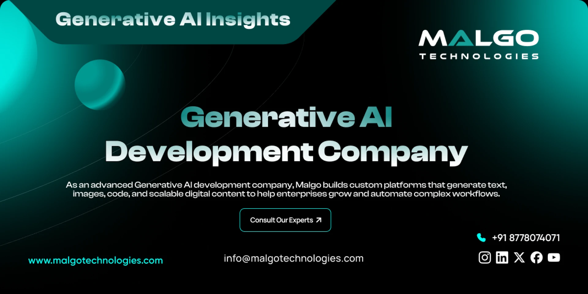 Generative AI Development Company: The Key to Scalable Innovation