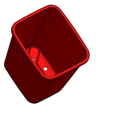 Solid Works Design of a Plant Tray for Injection Molding