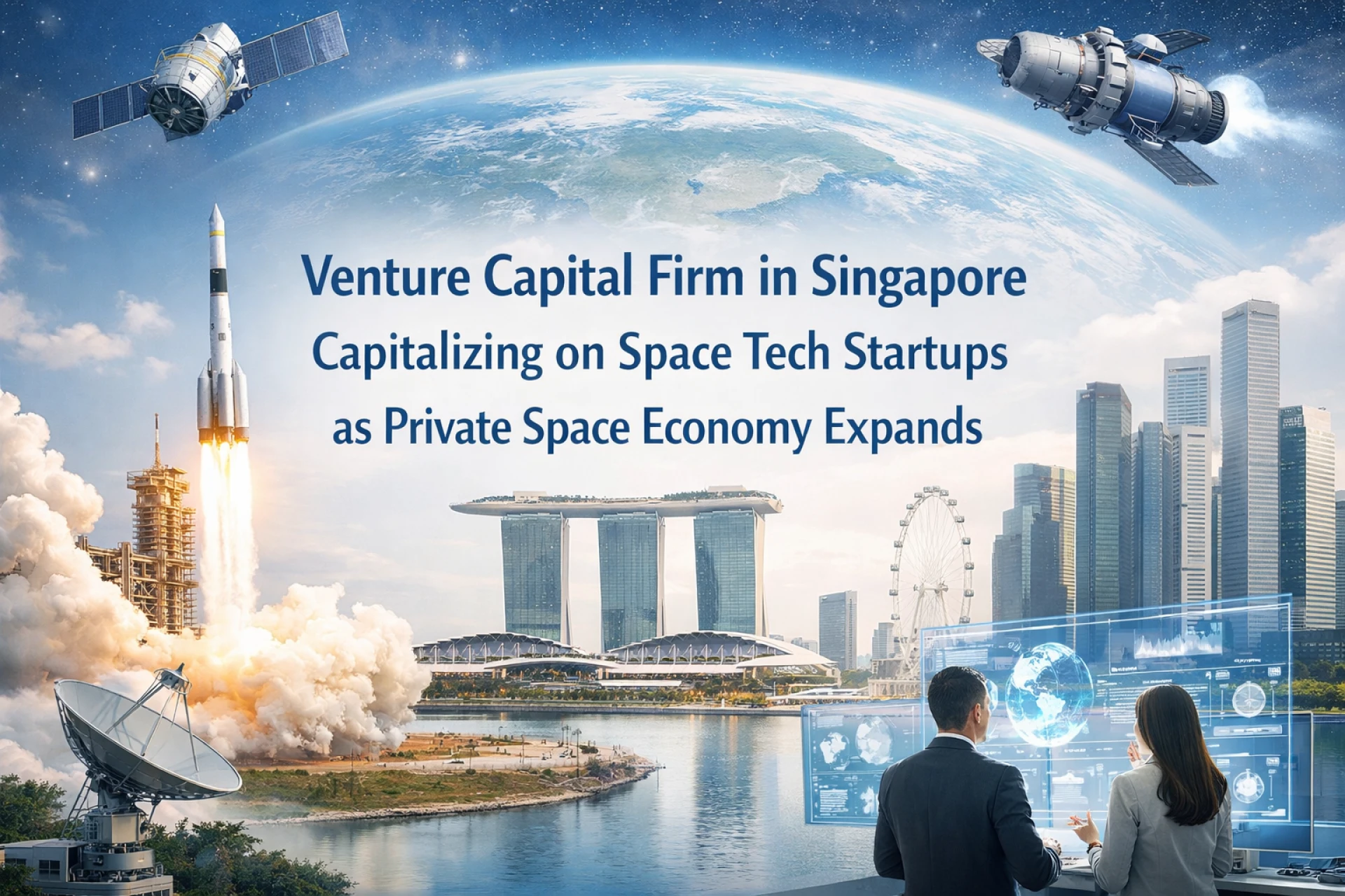 Venture Capital Firm in Singapore Capitalizing on Space Tech Startups as Private Space Economy Expands