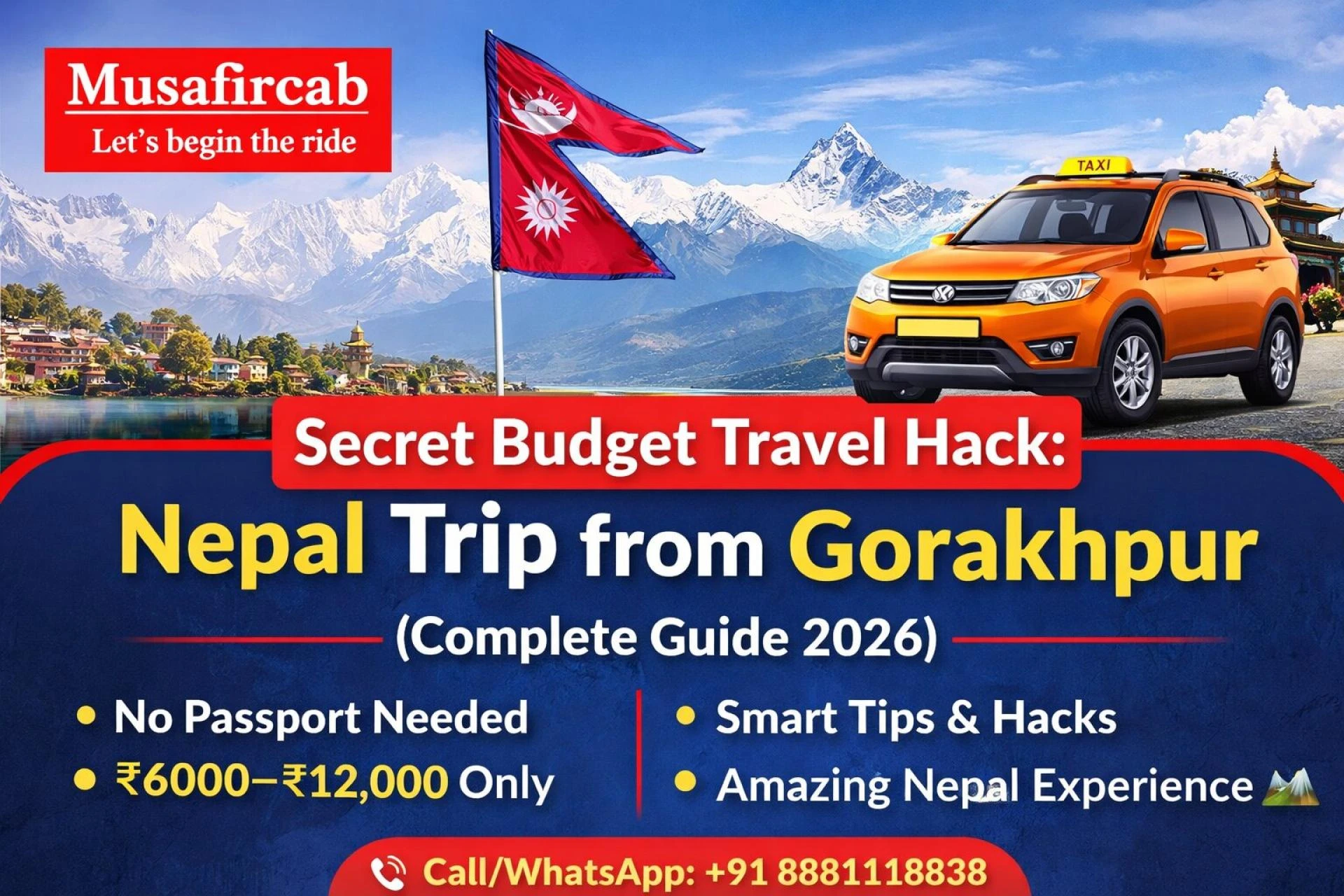 Secret Budget Travel Hack: Nepal Trip from Gorakhpur
