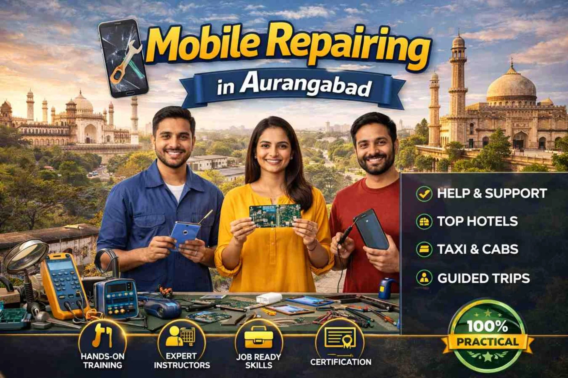 Whose Training is Best in Mobile Repairing Course in Aurangabad