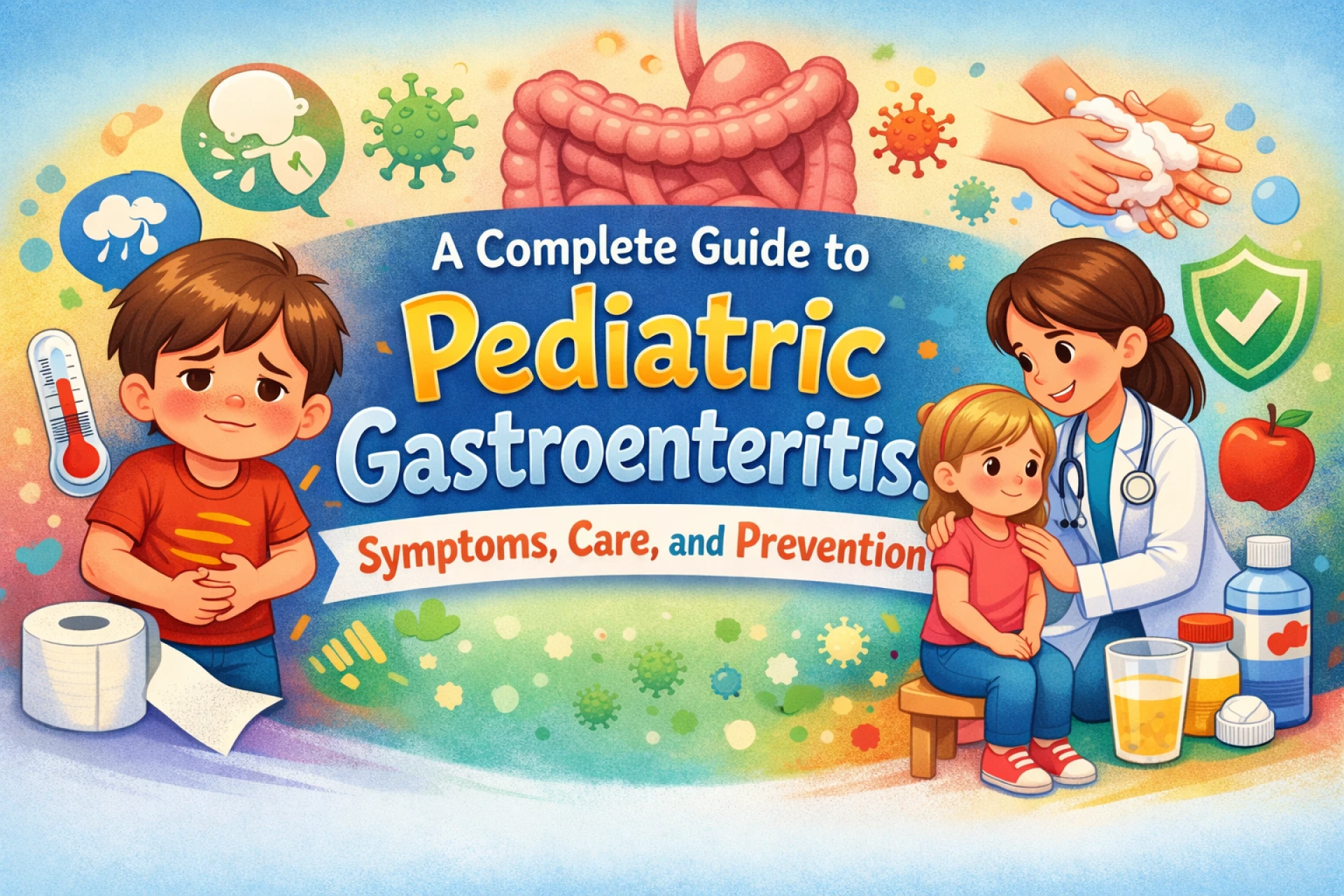 A Complete Guide to Pediatric Gastroenteritis: Symptoms, Care, and Prevention