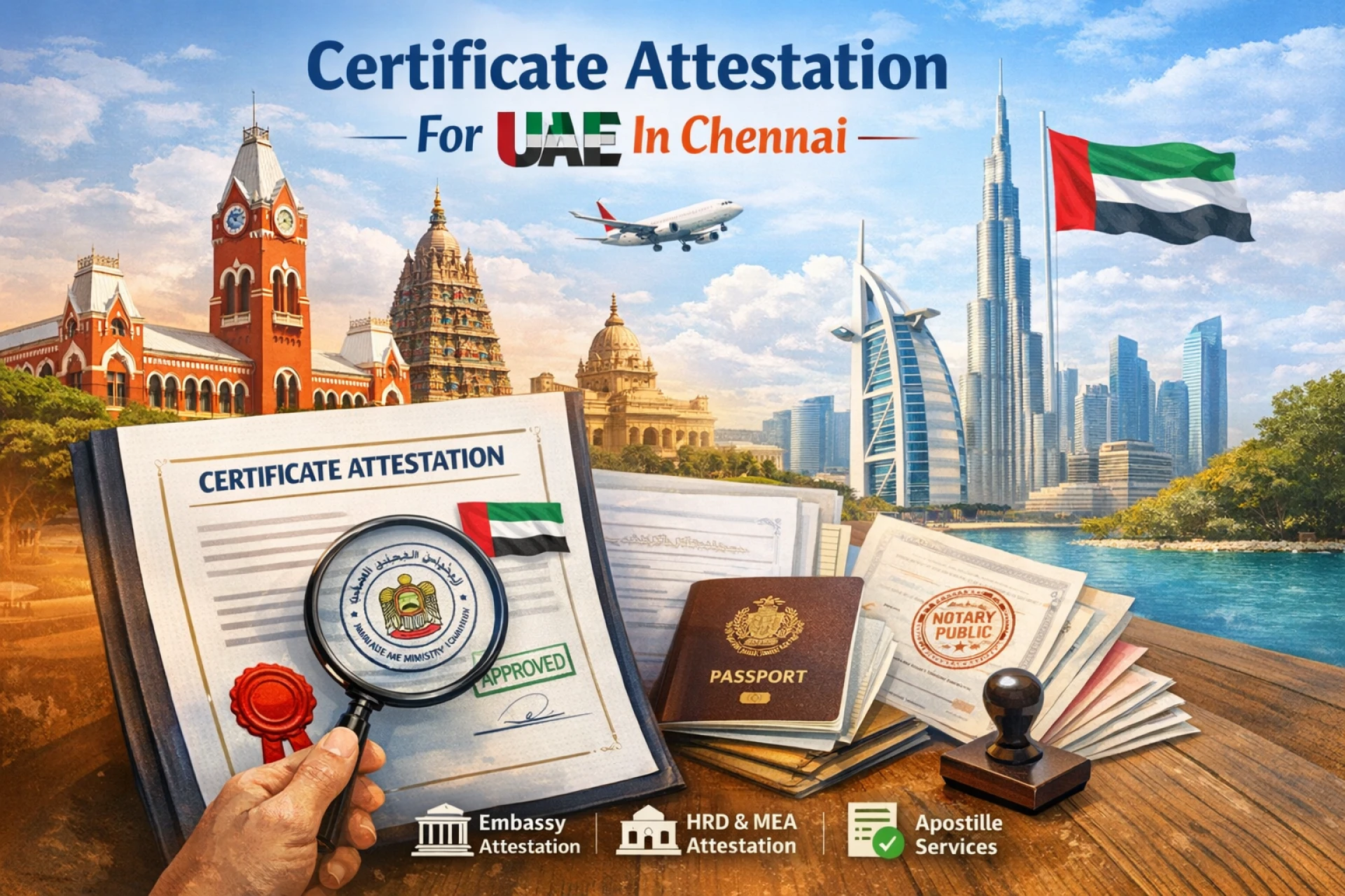 Certificate Attestation For UAE In Chennai