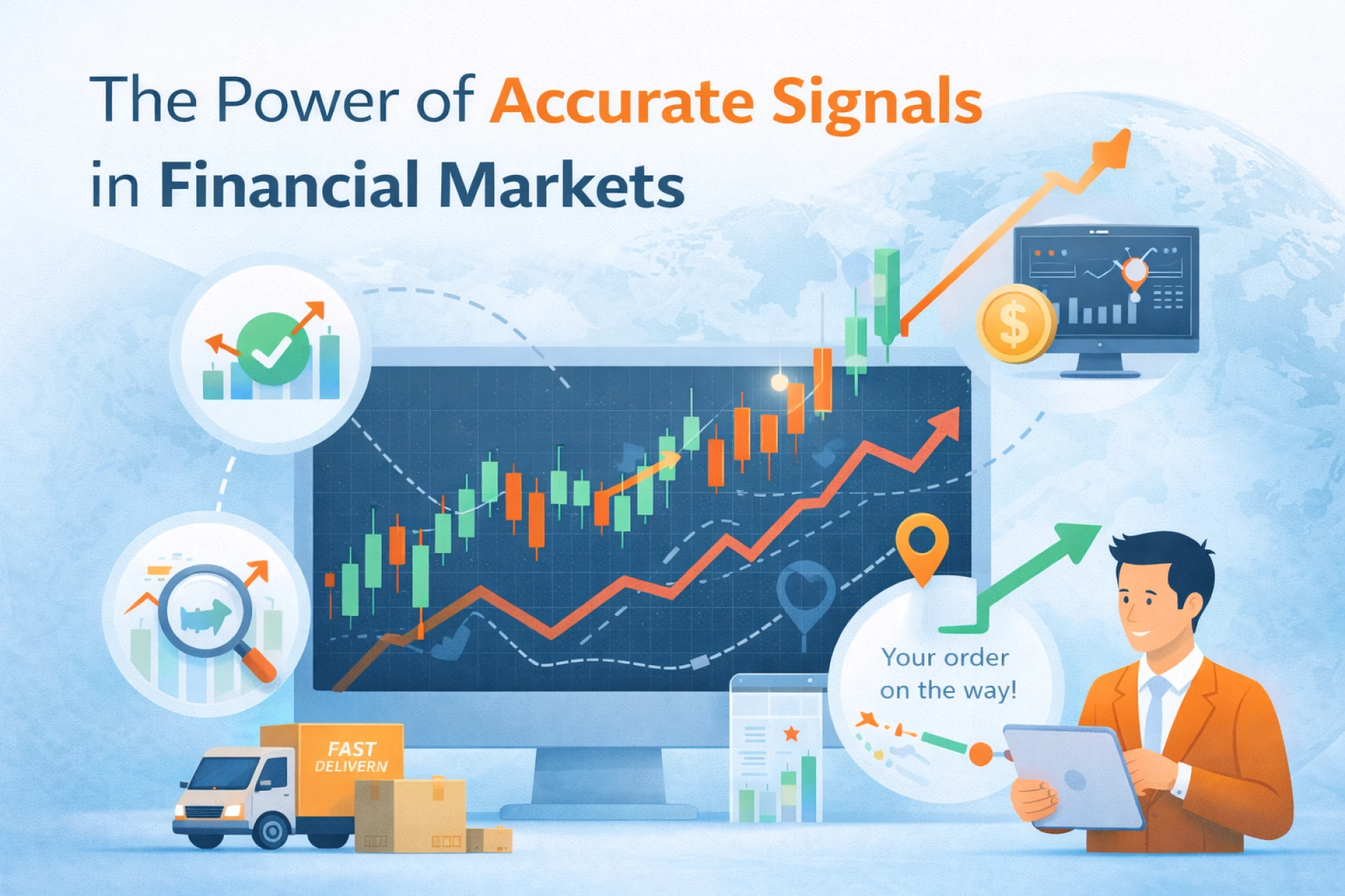 The Power of Accurate Signals in Financial Markets