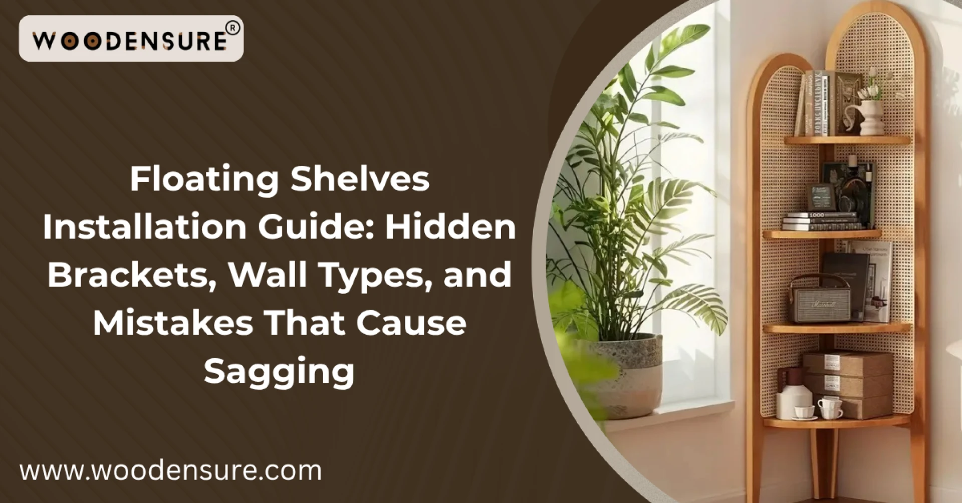 Floating Shelves Installation Guide: Hidden Brackets, Wall Types, and Mistakes That Cause Sagging