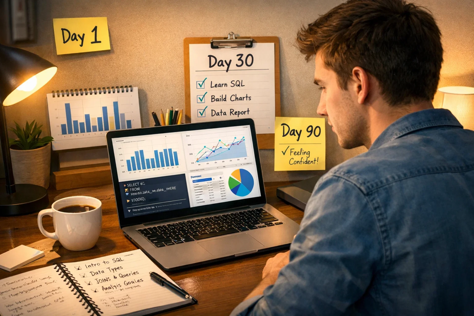 Switching to Data Analytics: What to Expect in Your First 90 Days
