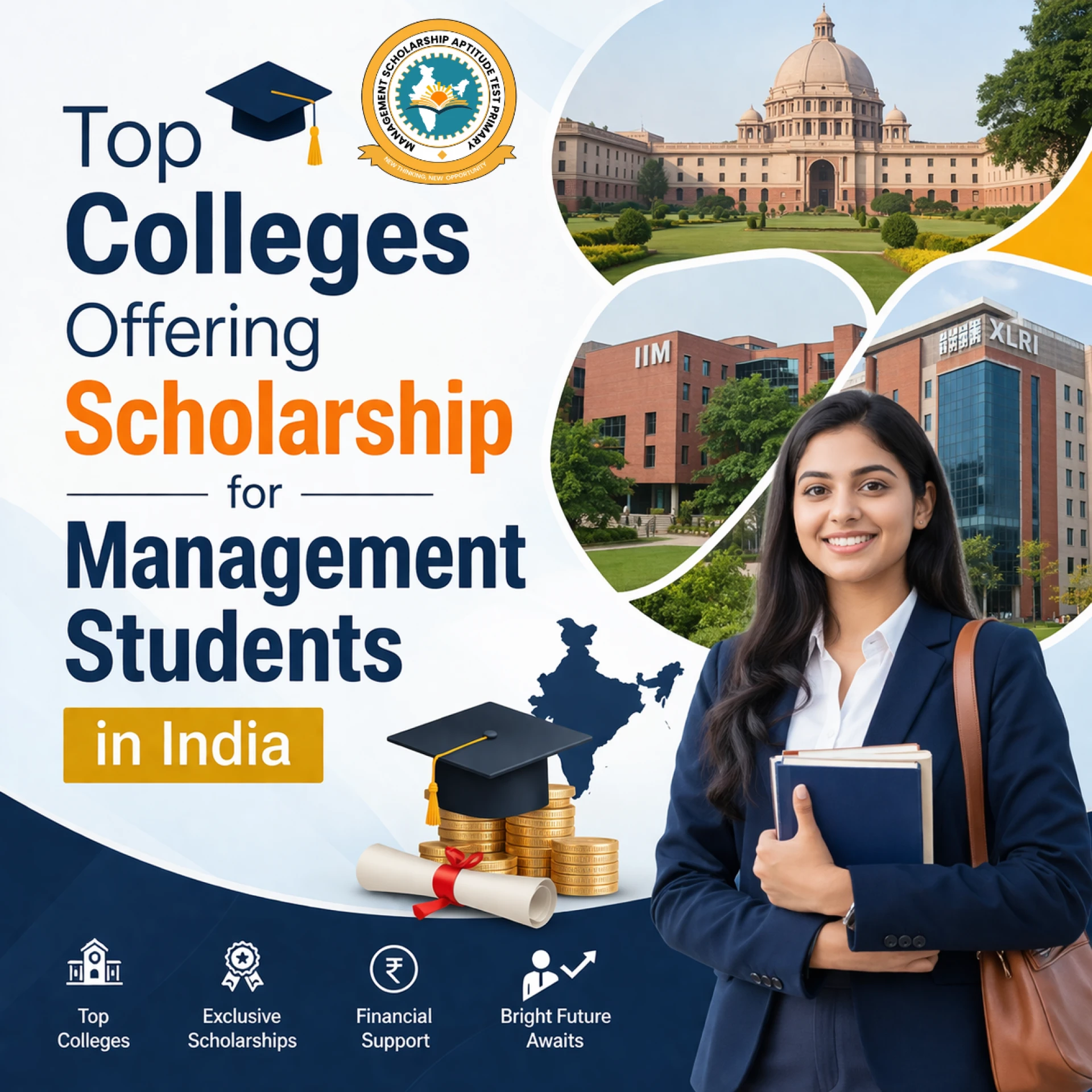 Top Colleges Offering Scholarship for Management Students in India