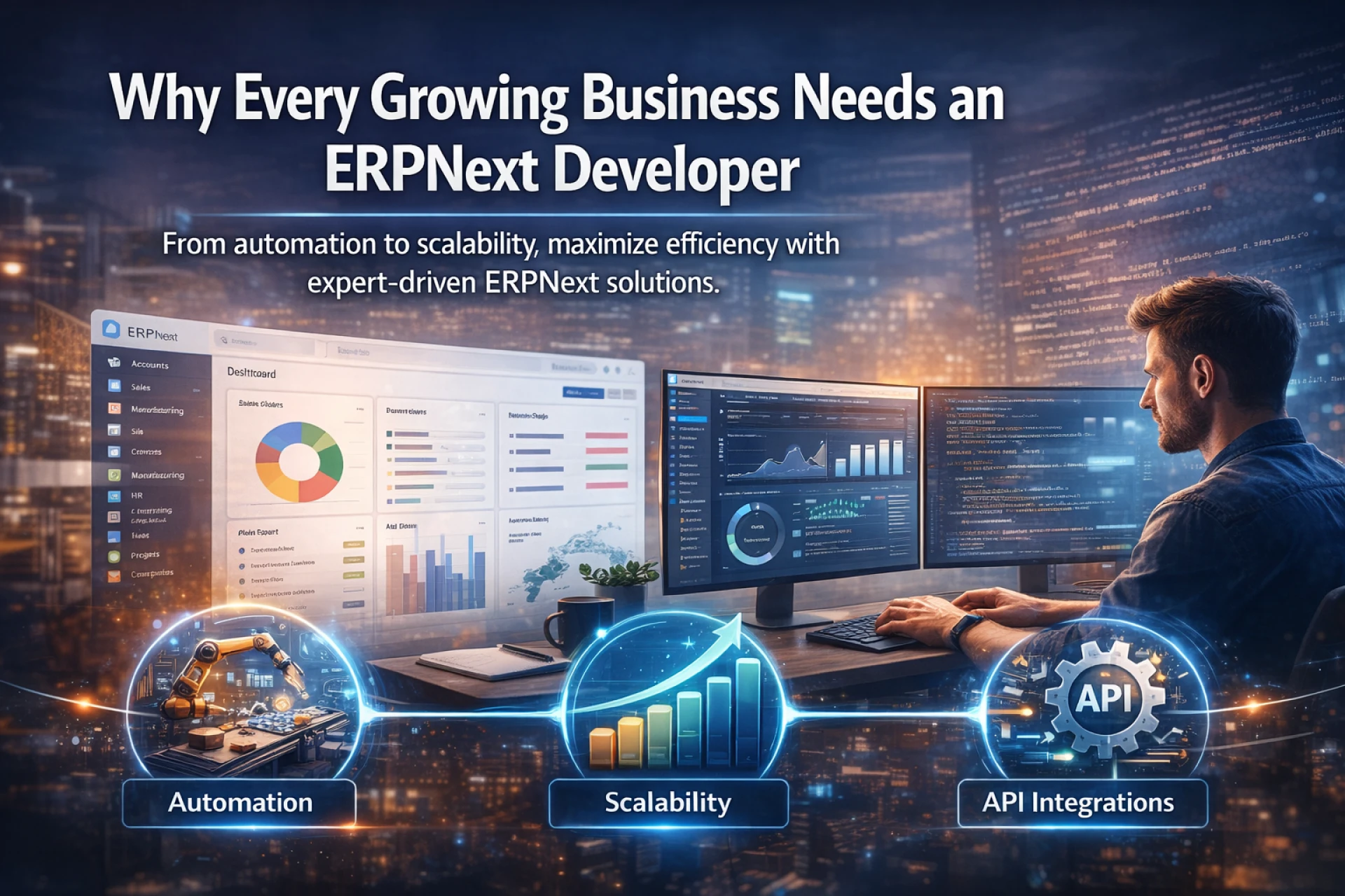 ERPNext Developer: Why Your Business Should Have One to Grow Faster.