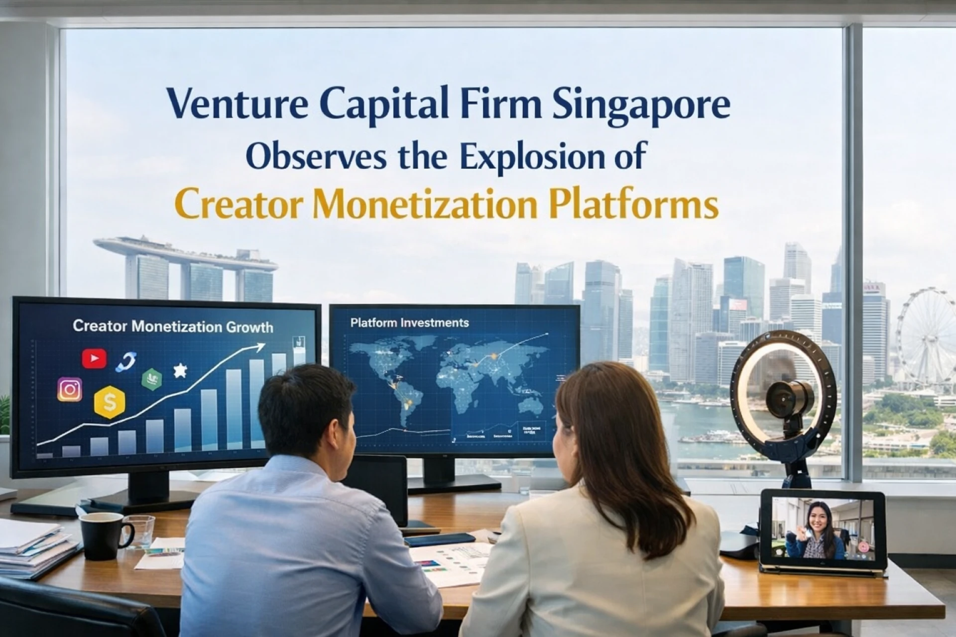 Venture Capital Firm Singapore Observes the Explosion of Creator Monetization Platforms