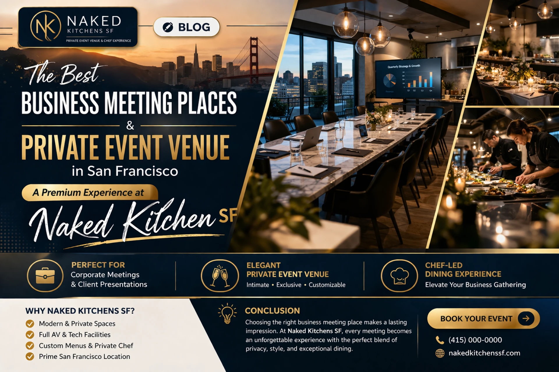  Best Business Meeting Places & Off-Site Meeting Space in San Francisco | Naked Kitchensf