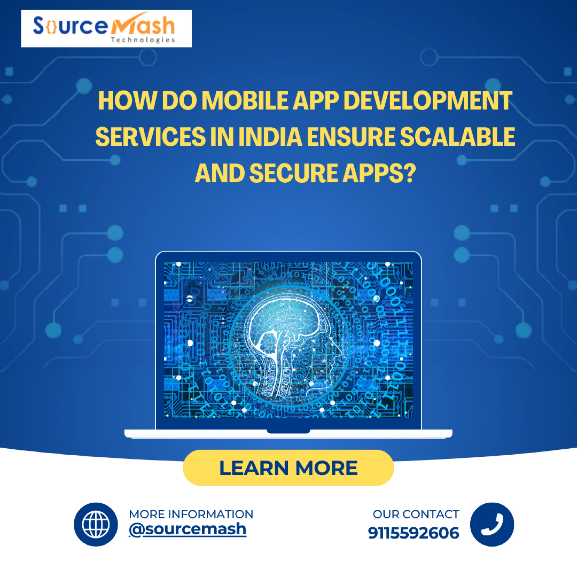 How Do Mobile App Development Services in India Ensure Scalable and Secure Apps?