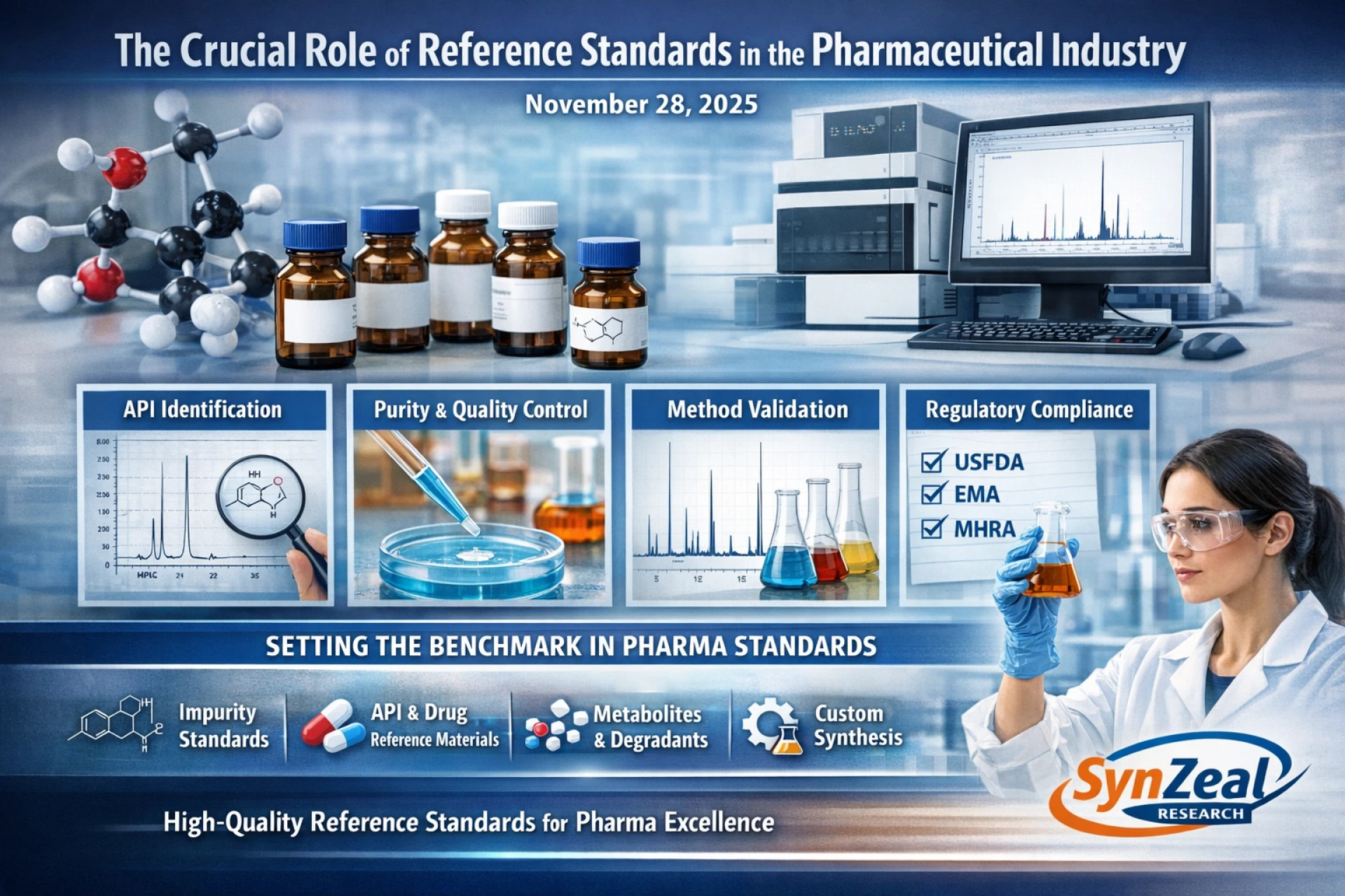 The Crucial Role of Reference Standards in the Pharmaceutical Industry: Why SynZeal Sets the Benchmark