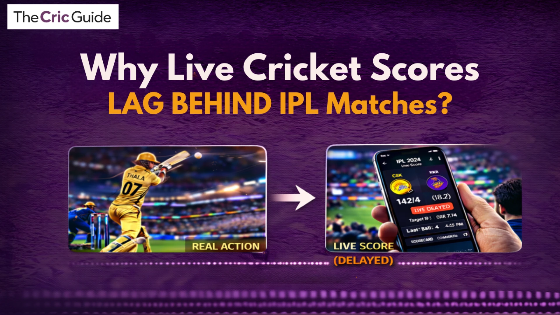 Why Live Cricket Scores Lag During IPL Matches?