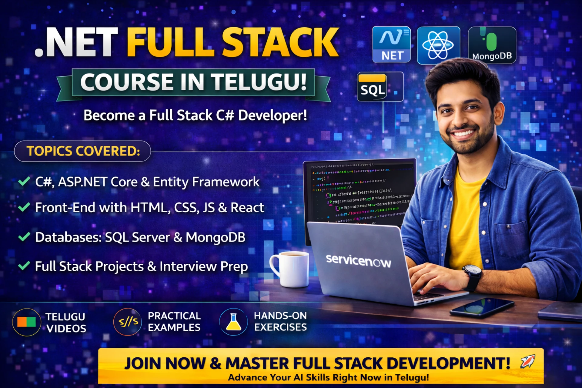 Swagger API Docs .NET Full Stack Course in Telugu