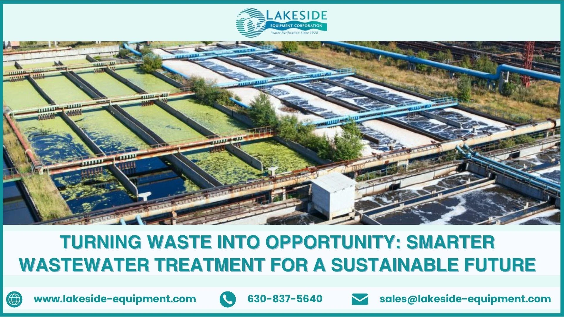 Turning Waste into Opportunity: Smarter Wastewater Treatment for a Sustainable Future