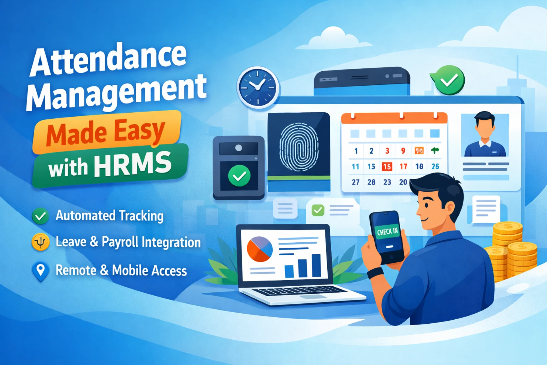 Attendance Management Made Easy with HRMS