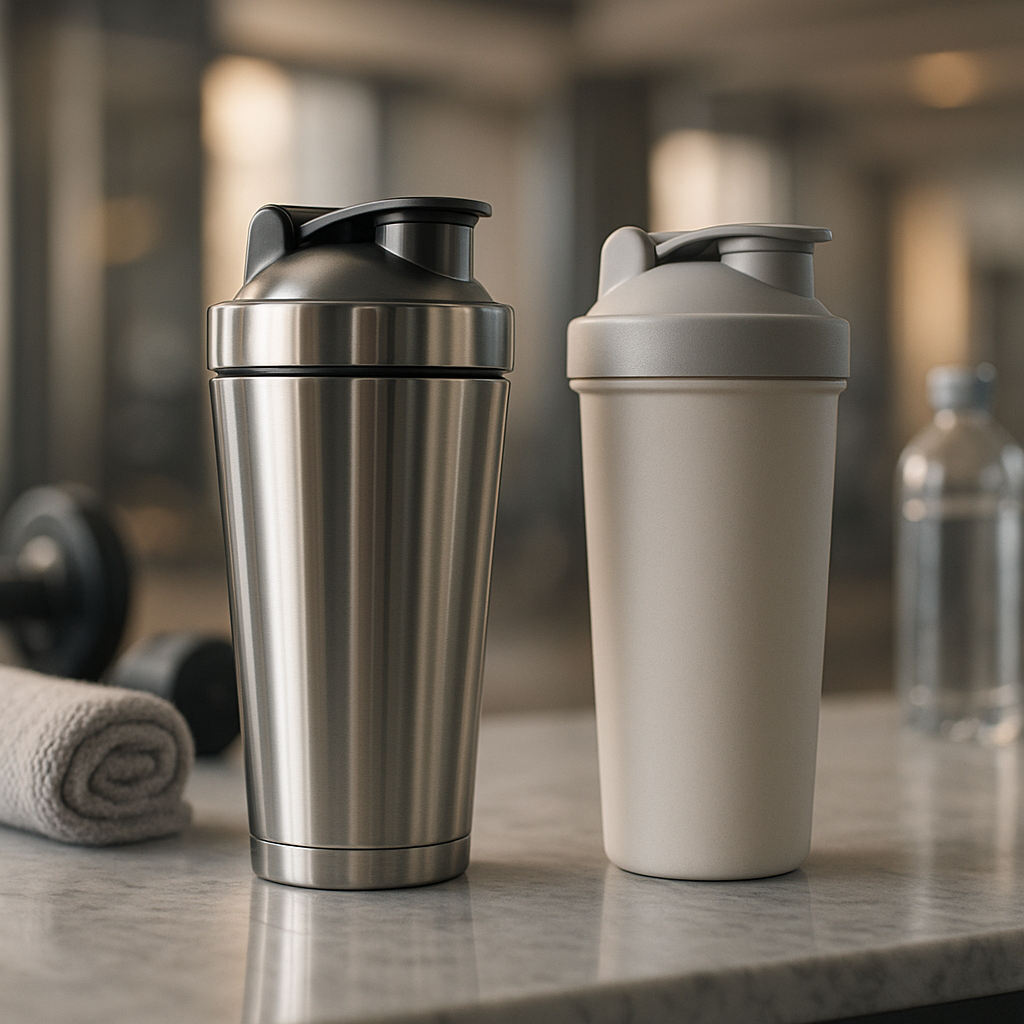 Stainless Steel vs. Plastic Protein Shakers: A B2B Buyer’s Guide