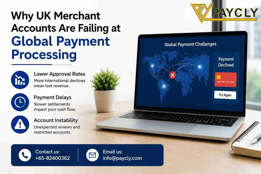 Why UK Merchant Accounts Are Failing at Global Payment Processing  And What Businesses Can Do About It