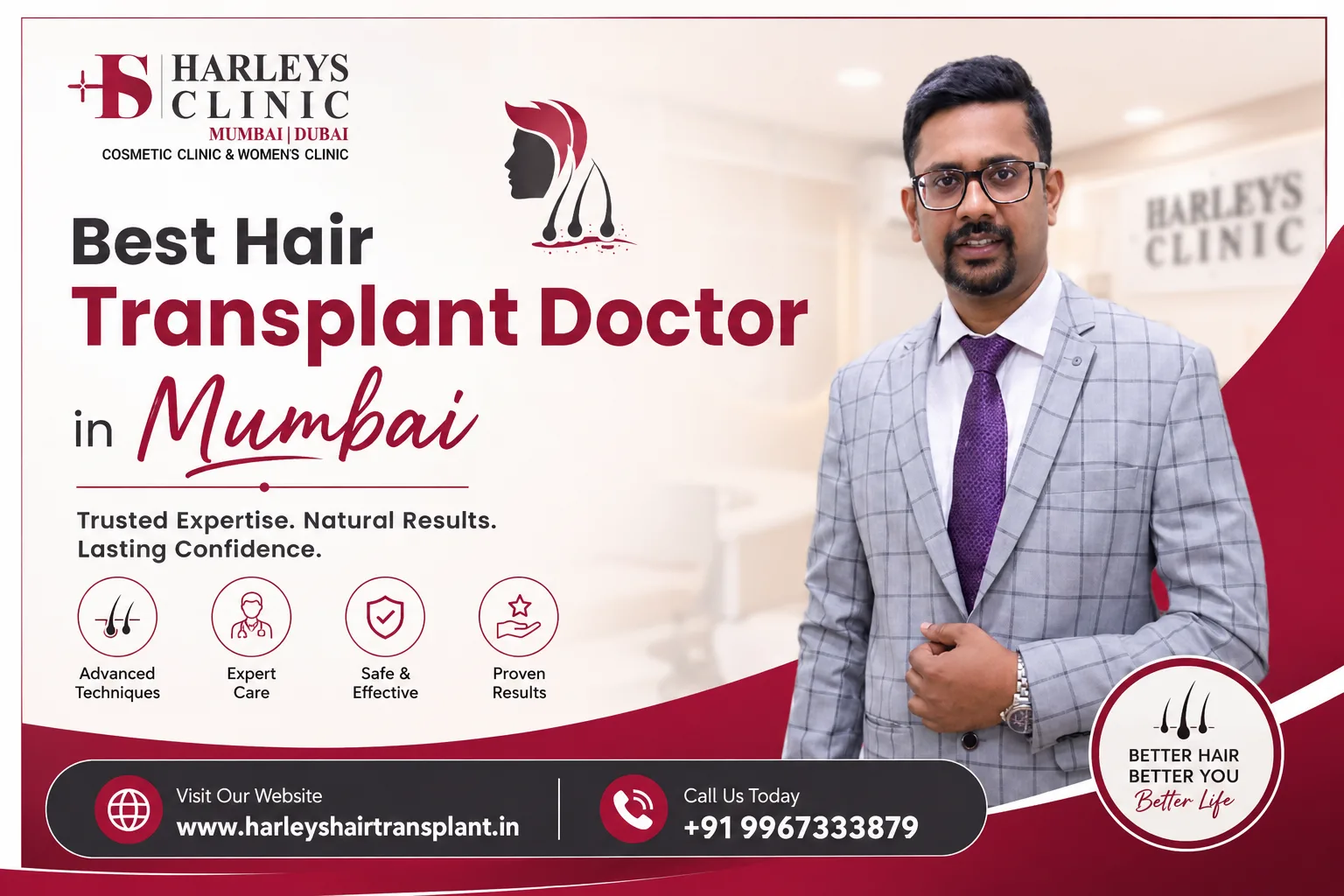 How to Choose the Right Hair Transplant Doctor and Clinic in Mumbai