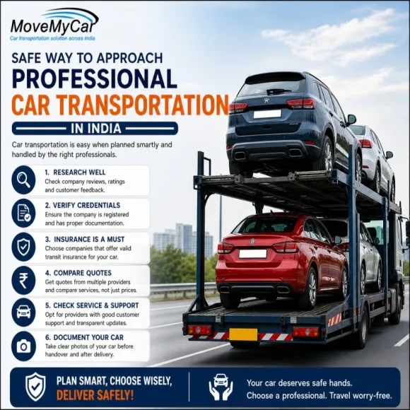 Car Transportation in India: How to Choose a Reliable Company (Checklist)