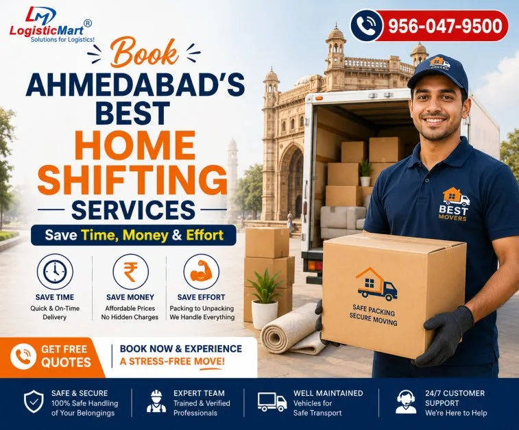 Home Shifting with Packers and Movers in Ahmedabad: First-Time Movers Often Forget