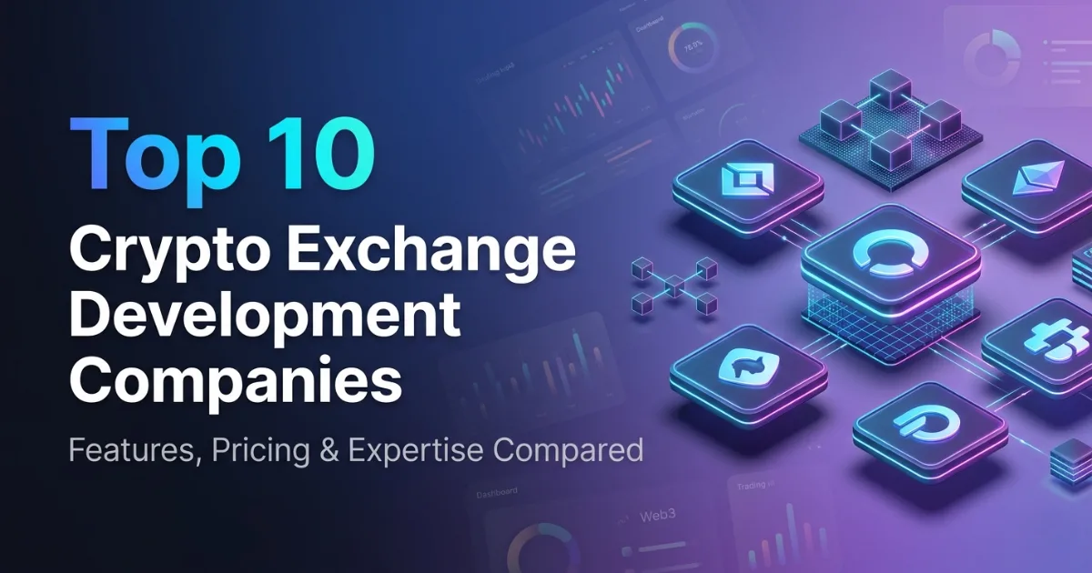 Top 10 Crypto Exchange Development Companies: Features, Pricing & Expertise Compared