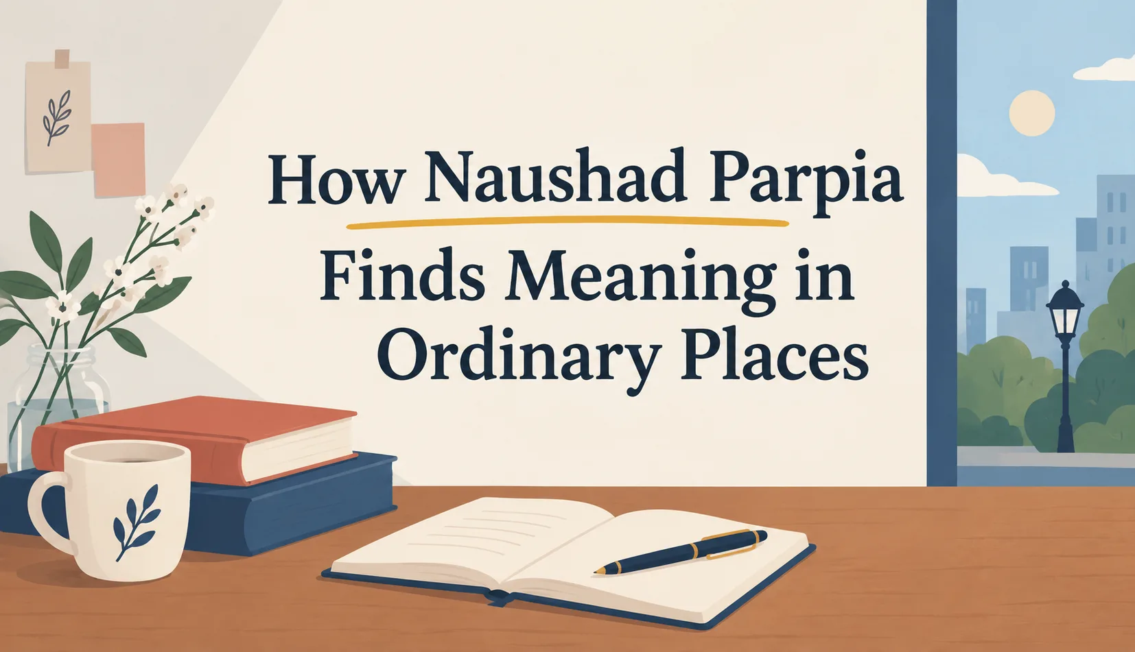 How Naushad Parpia Finds Meaning in Ordinary Places