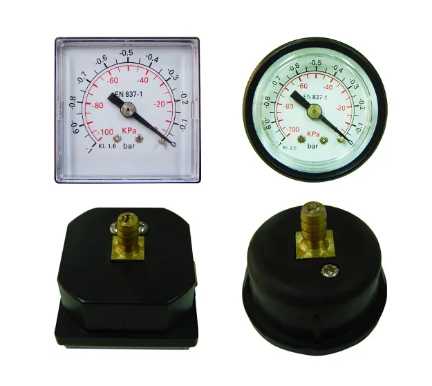 Pressure gauge Snubber function in reducing gauge vibration