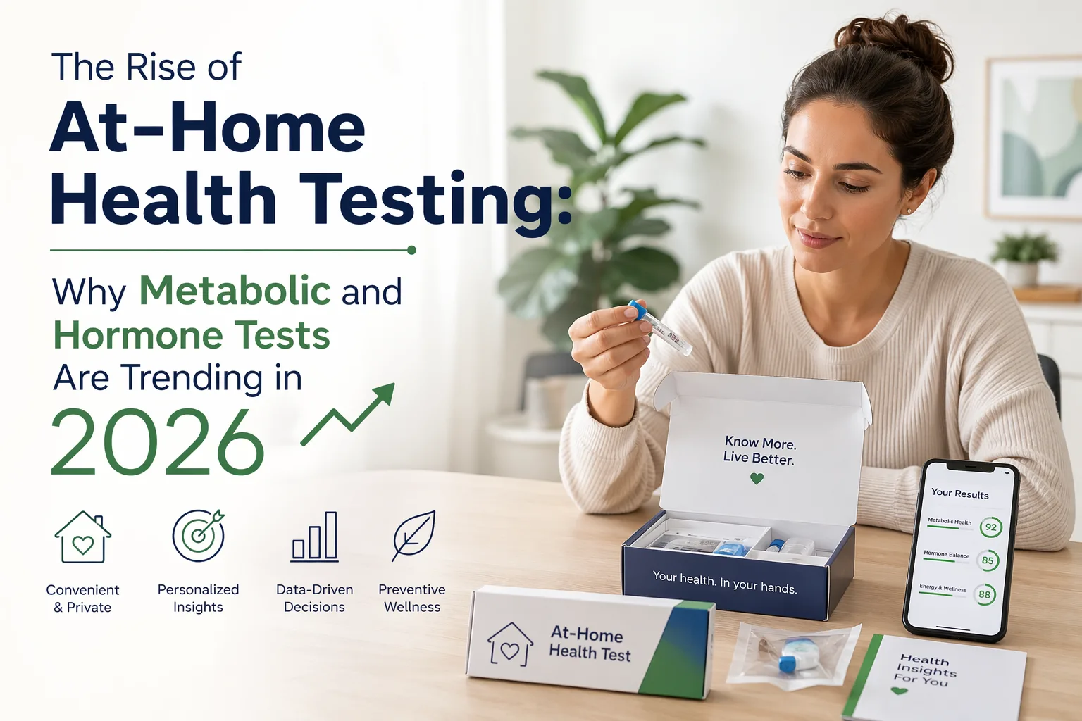 The Rise of At-Home Health Testing: Why Metabolic and Hormone Tests Are Trending in 2026