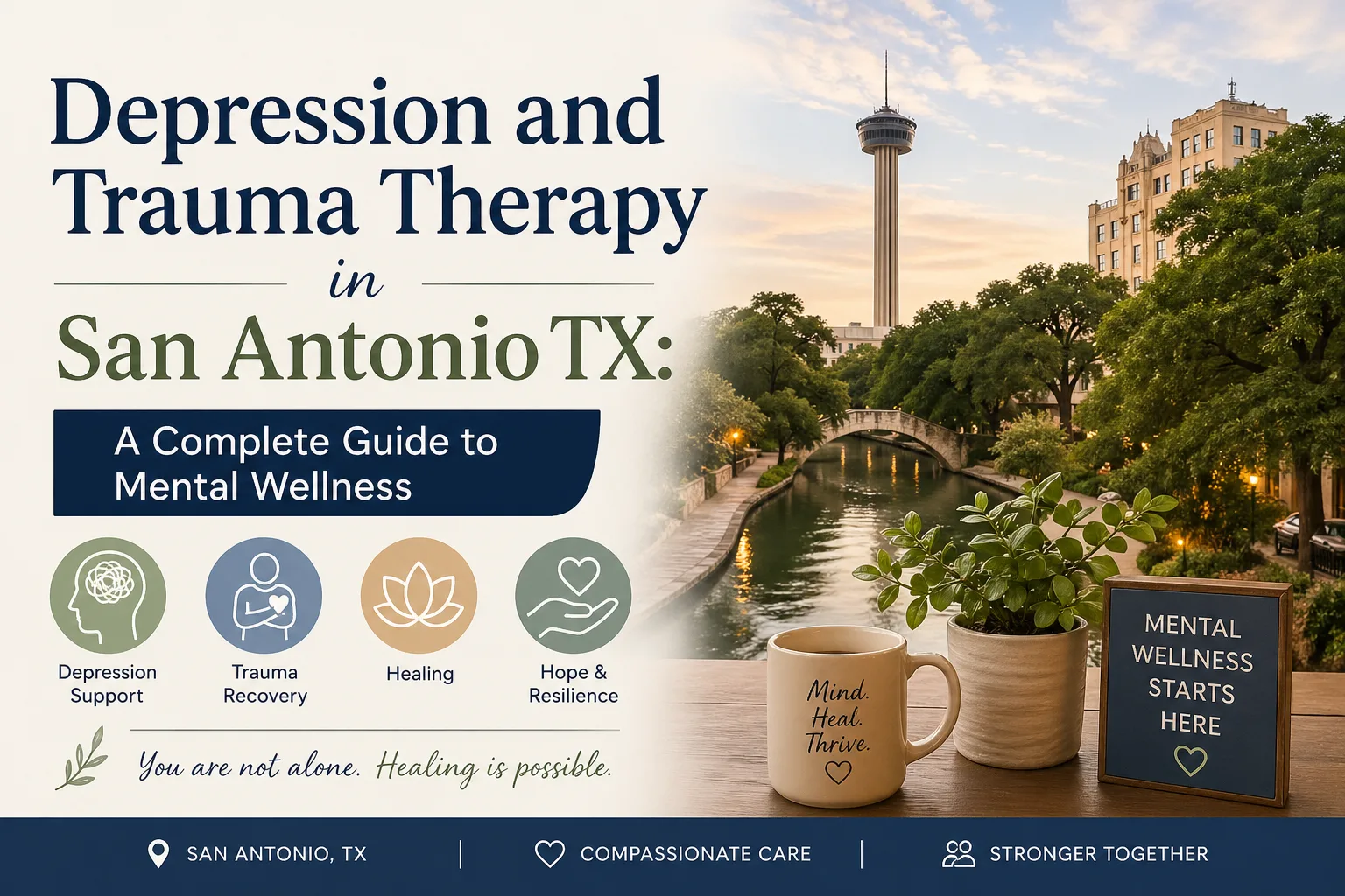 Depression and Trauma Therapy in San Antonio TX: A Complete Guide to Mental Wellness