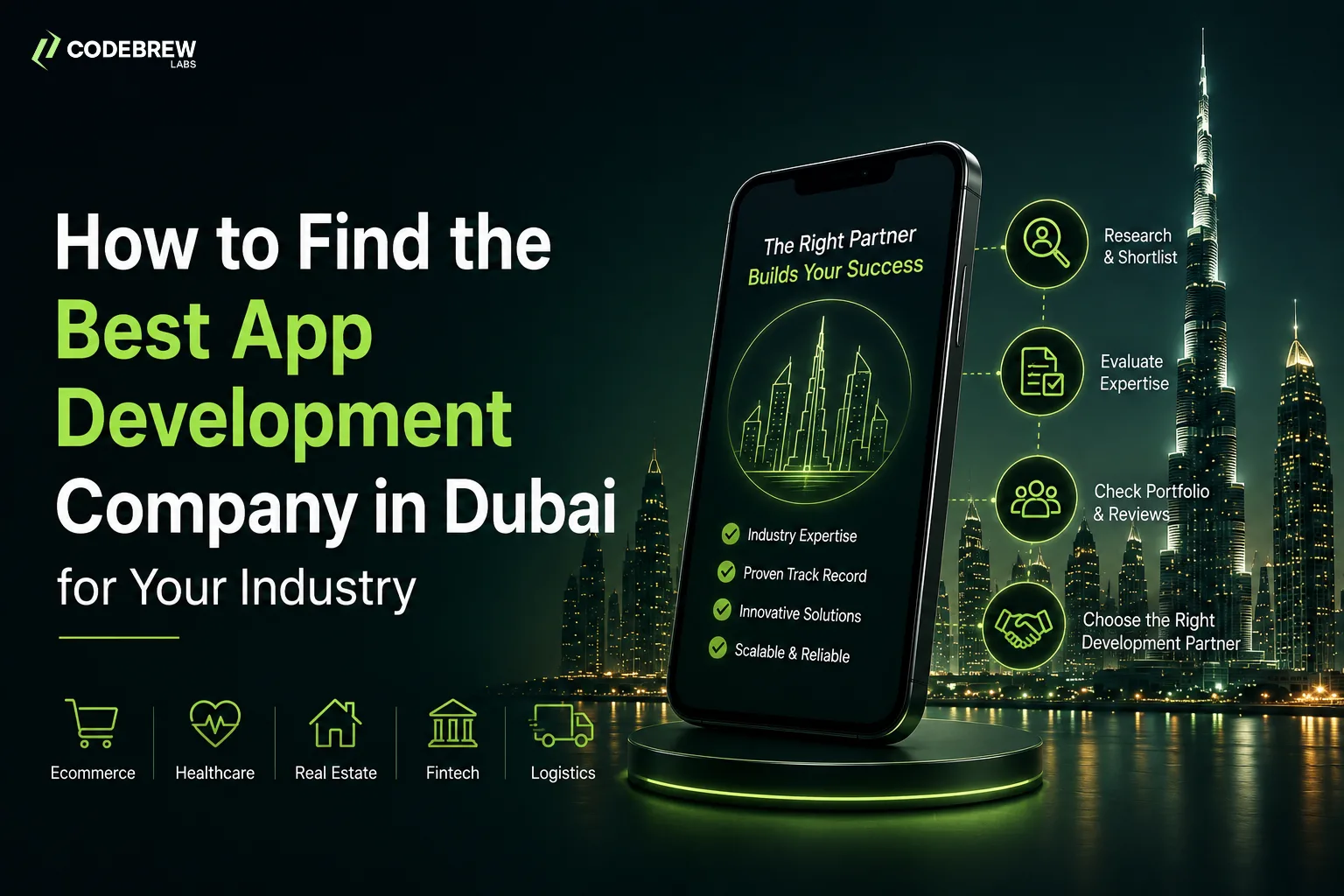 How to Find the Best App Development Company in Dubai for Your Industry