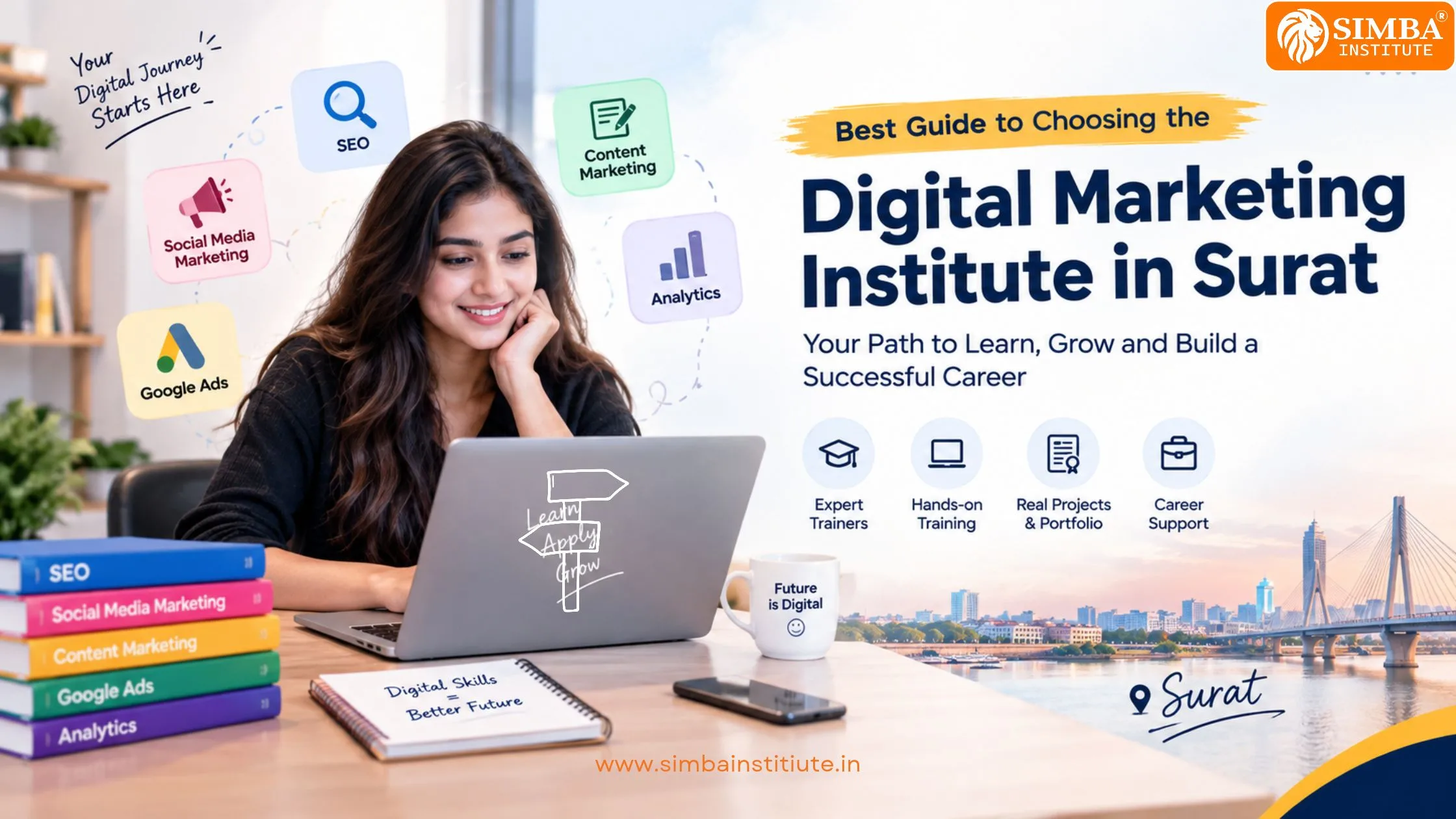 How to Choose the Best Digital Marketing Institute in Surat: A Practical Guide for Beginners