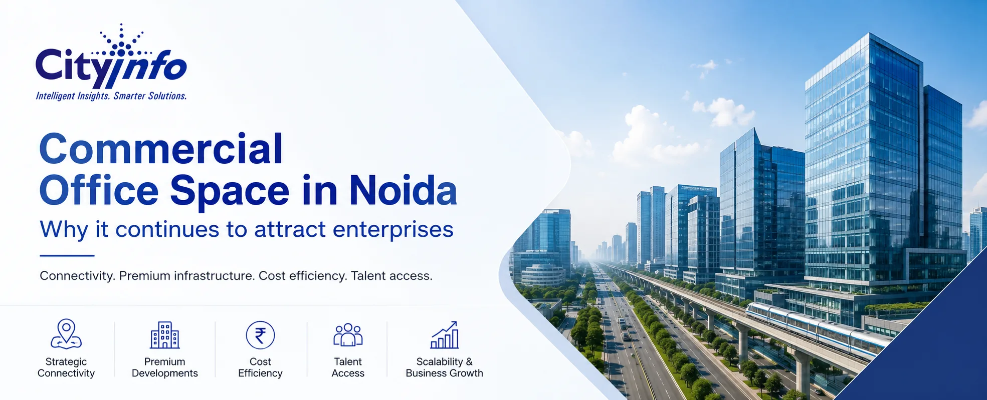Why Commercial Office Space in Noida Continues to Attract Enterprises