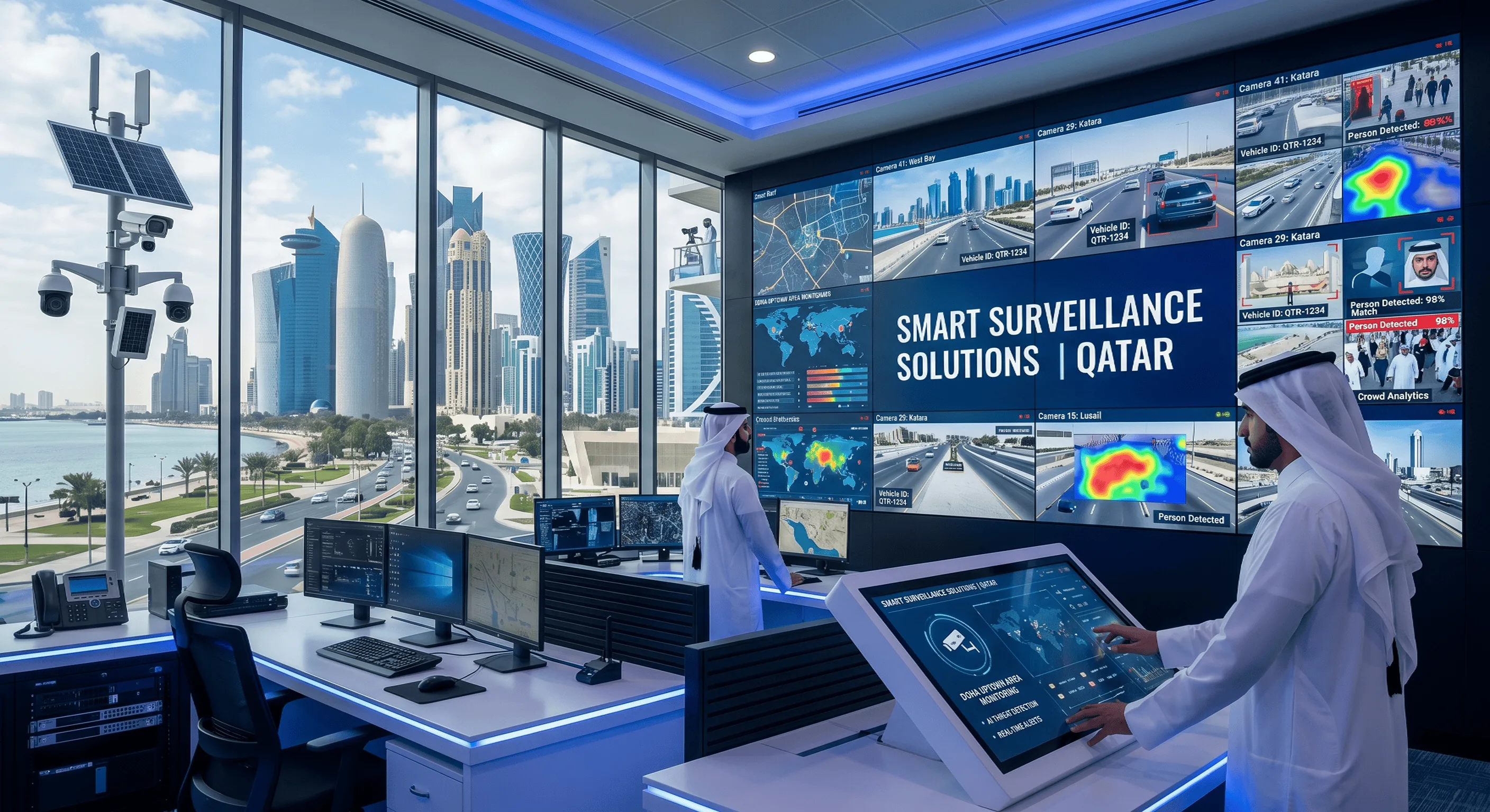 Smart Surveillance Solutions in Qatar for Modern Spaces