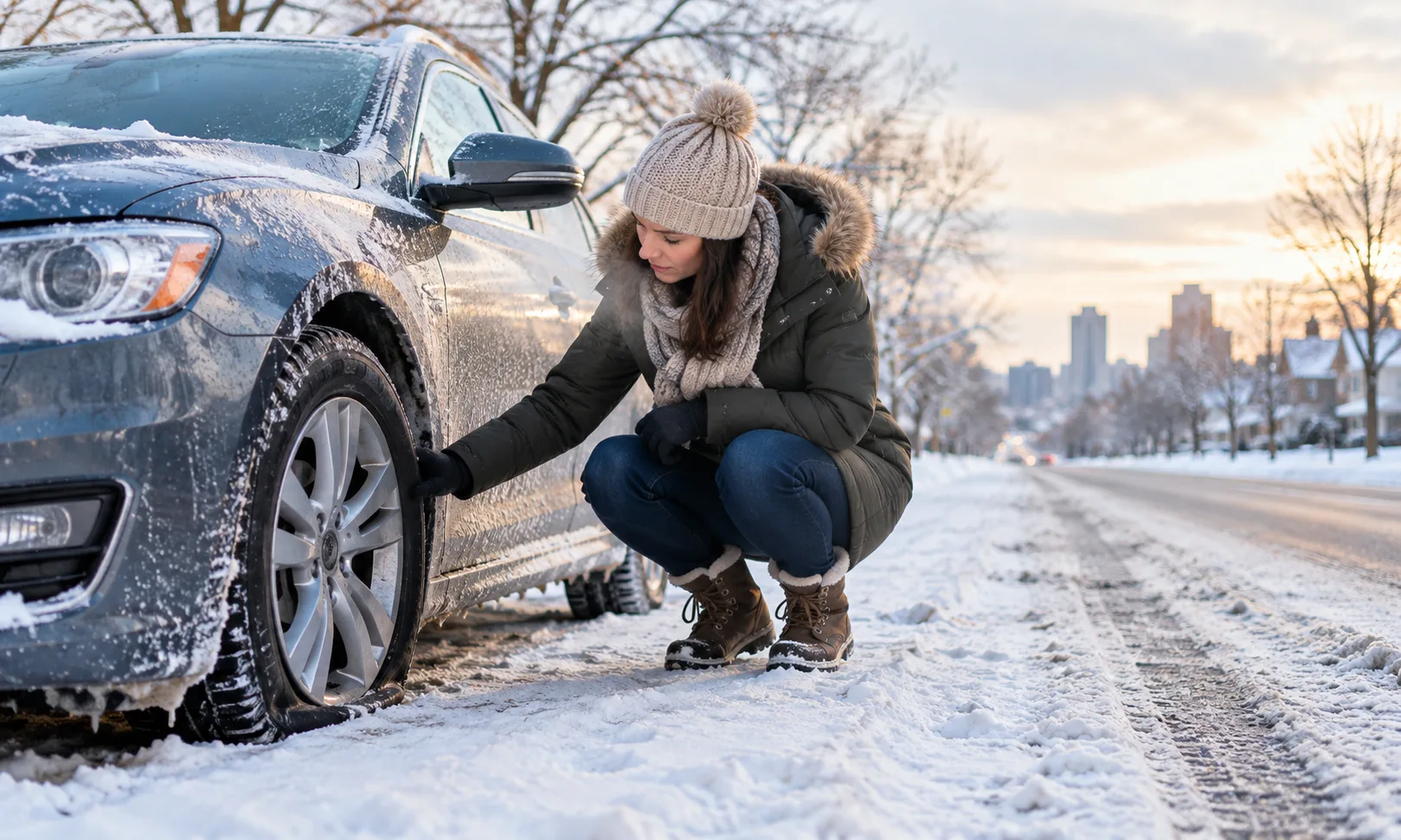 Why Flat Tires Spike in Cold Weather (And How to Avoid One This Winter)