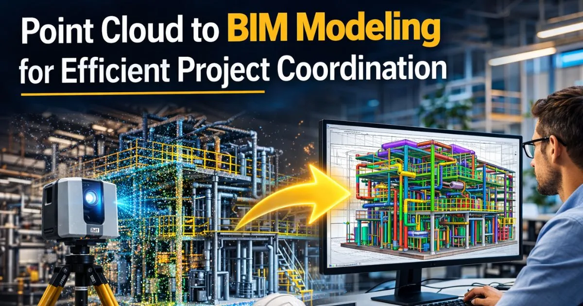 Point Cloud to BIM Modeling for Efficient Project Coordination