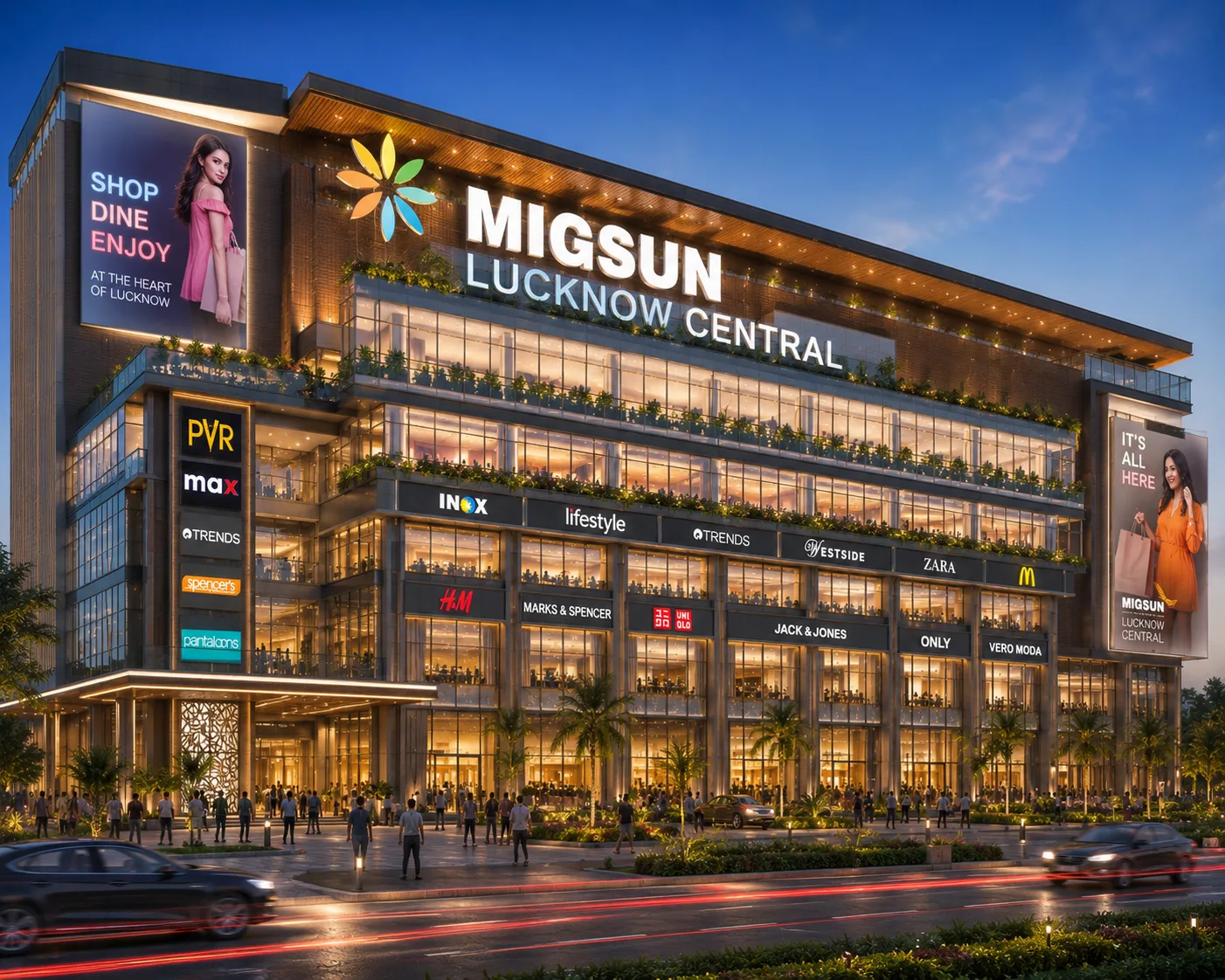 Migsun Lucknow Central Retail Shops & Commercial Spaces – Detailed Review
