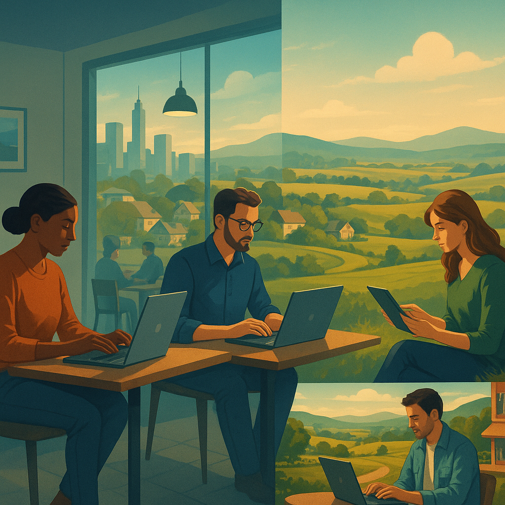 How Remote-Work Migration Is Redrawing America’s Housing Landscape