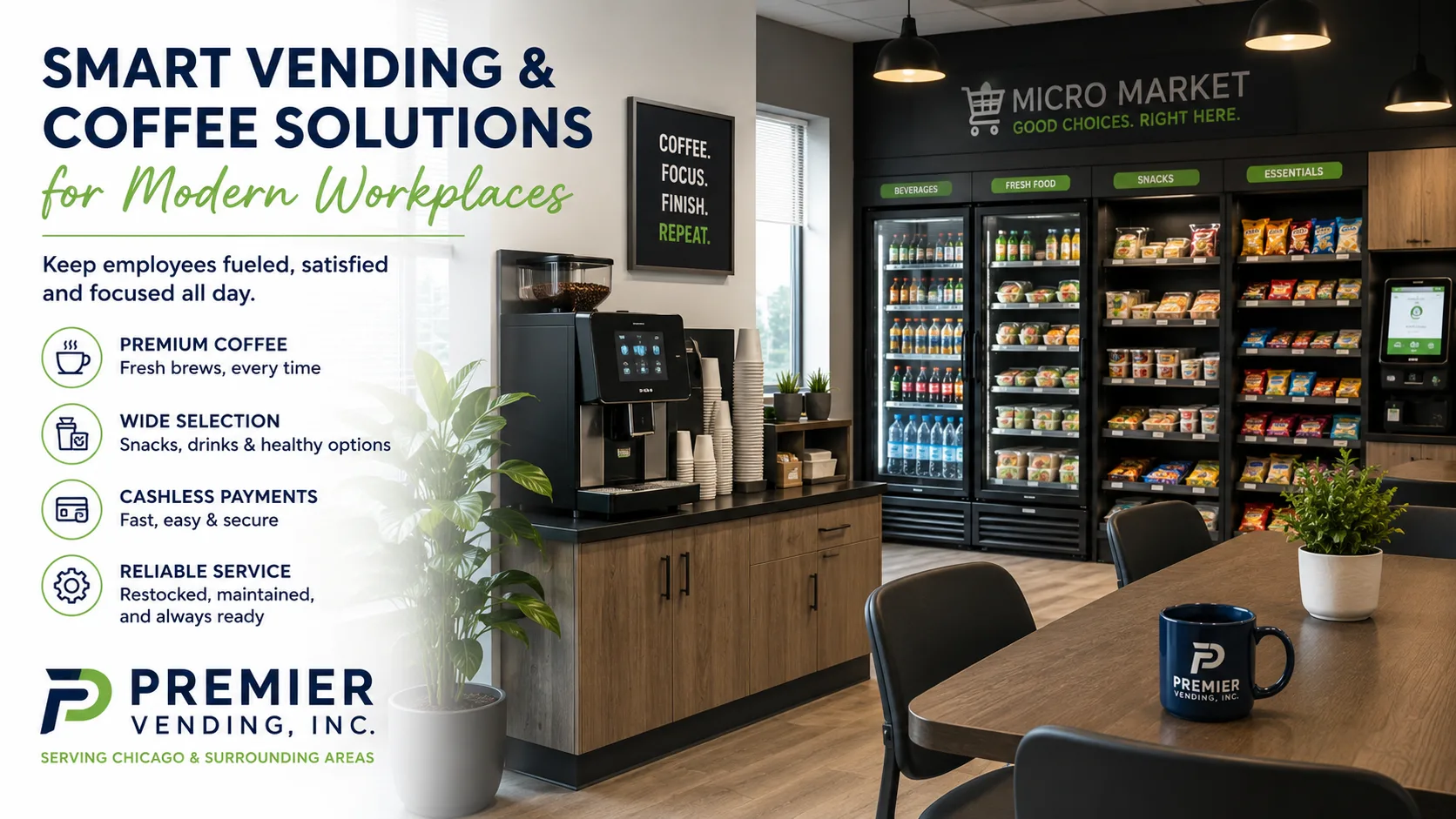 Why Chicago Offices Prefer Smart Vending and Coffee Services Near Us!