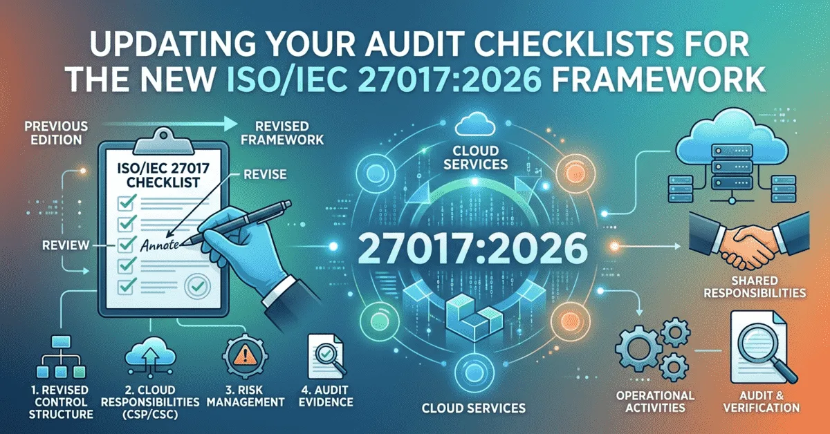 Updating Your Audit Checklists for the New ISO/IEC 27017:2026 Framework
