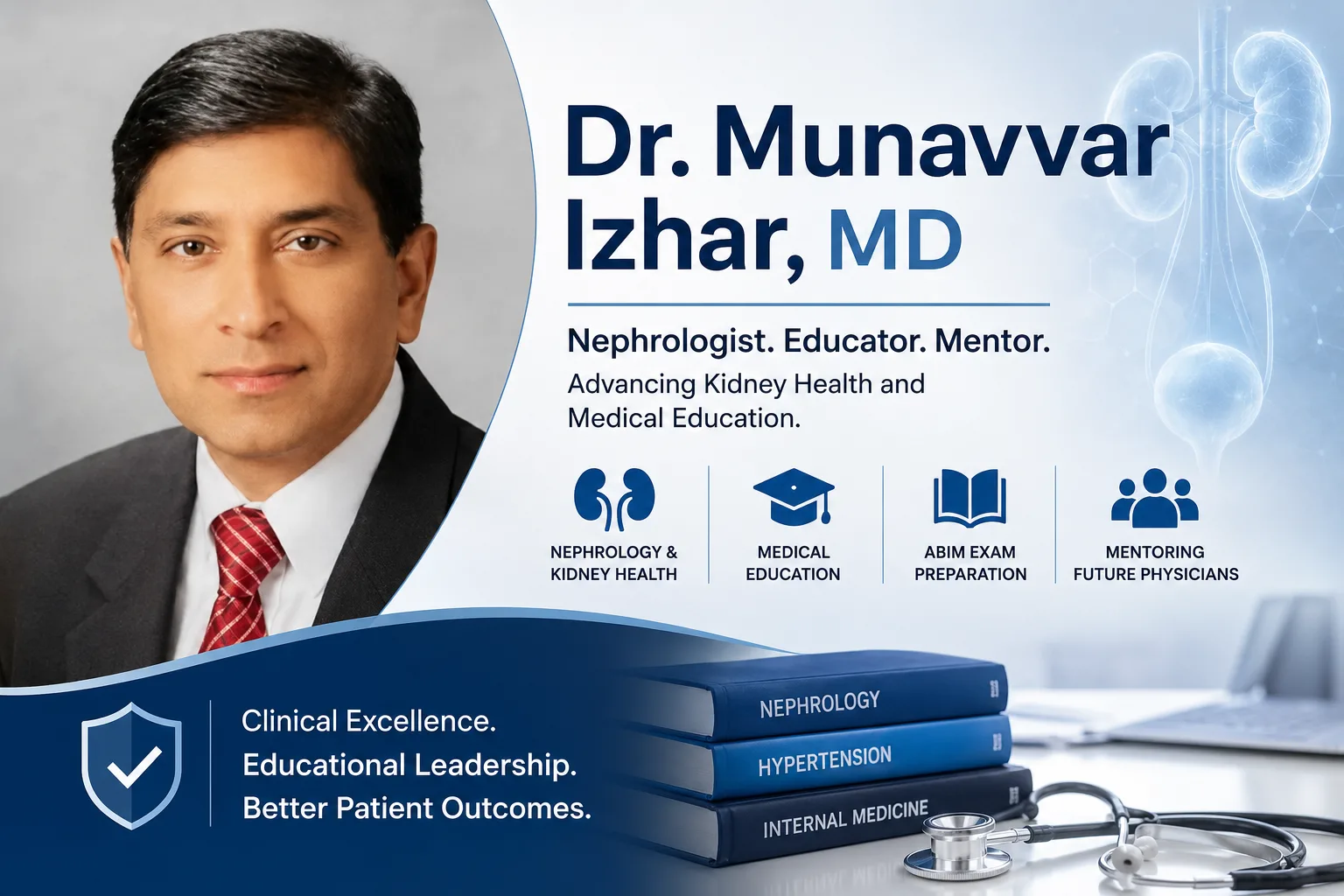 Dr. Munavvar Izhar, MD: Advancing Nephrology, Kidney Health, and Medical Education