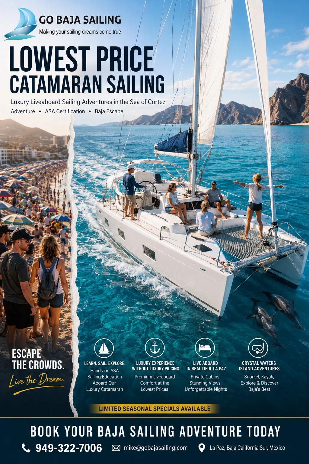 Lowest Price Catamaran Sailing: How to Compare Real Costs in Baja