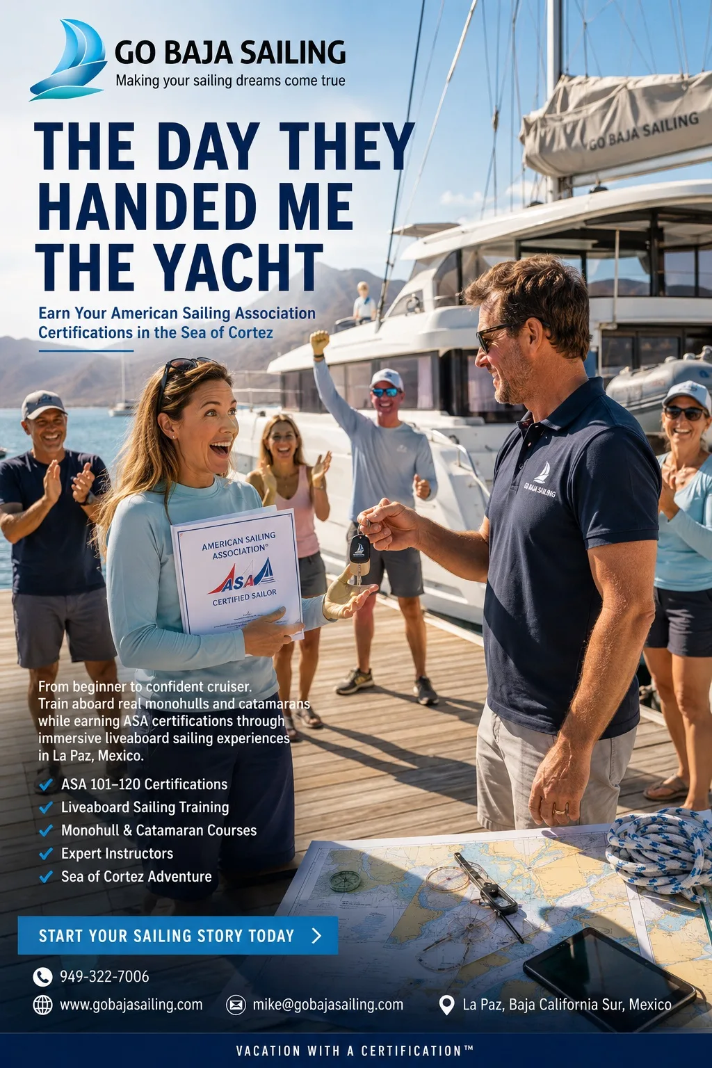 Sea of Cortez Sailing Academy: A Practical Guide to Learning to Sail in Baja