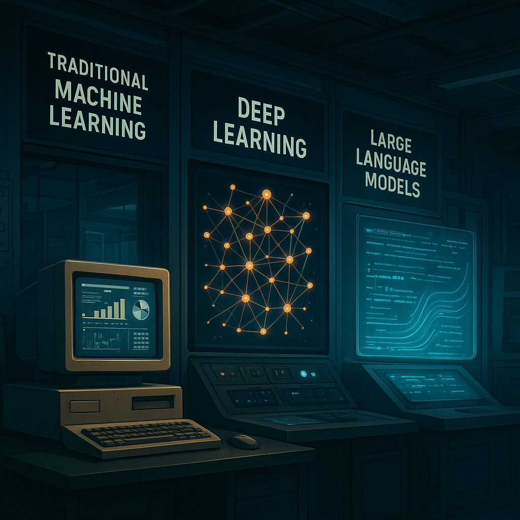 The Three Ages of Data Science: When to Use Traditional Machine Learning, Deep Learning, or a LLM (Explained with One Example)