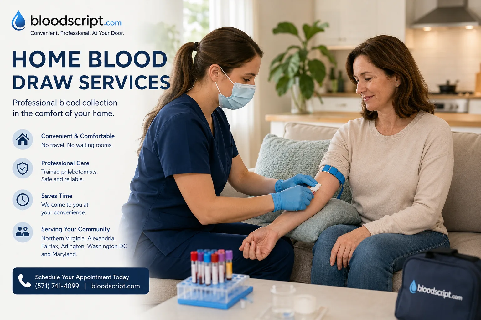 Mobile Lab Testing in Northern Virginia, Maryland and Washington, DC