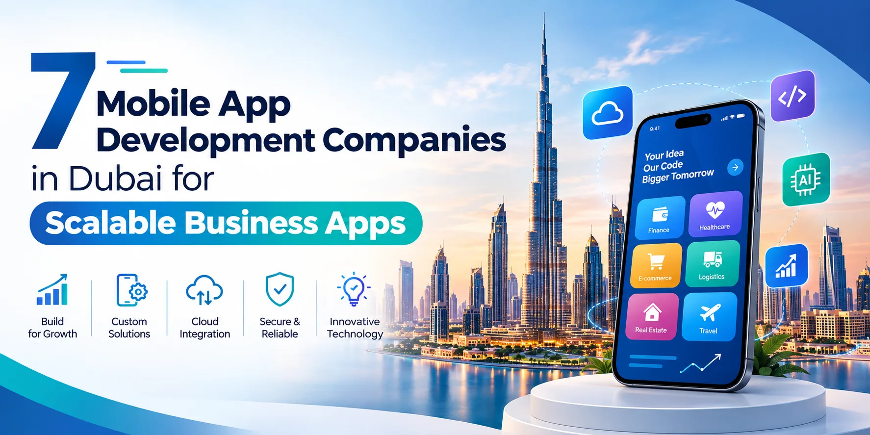 7 Mobile App Development Companies in Dubai for Scalable Business Apps