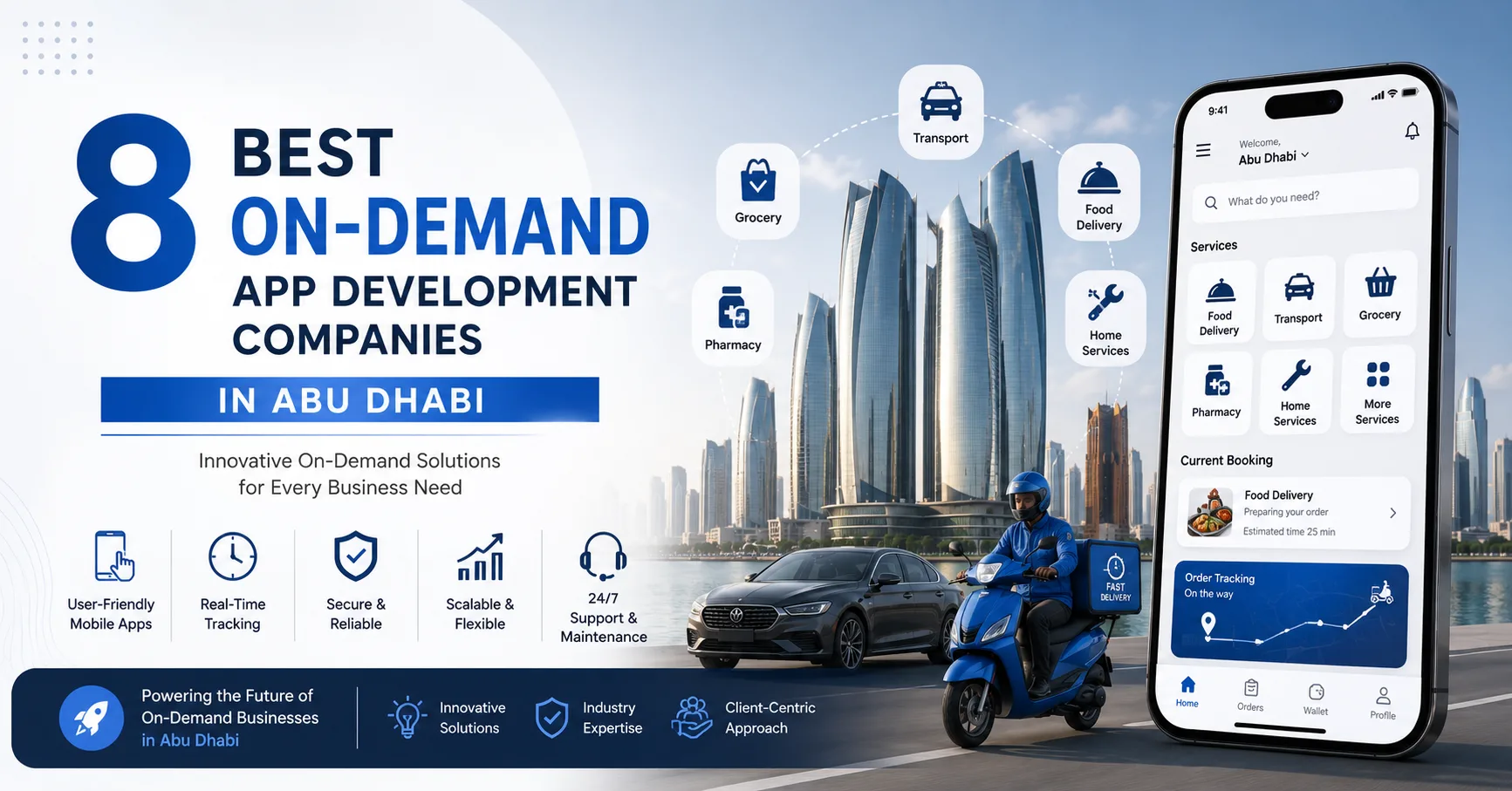 8 Best On-Demand App Development Companies in Abu Dhabi