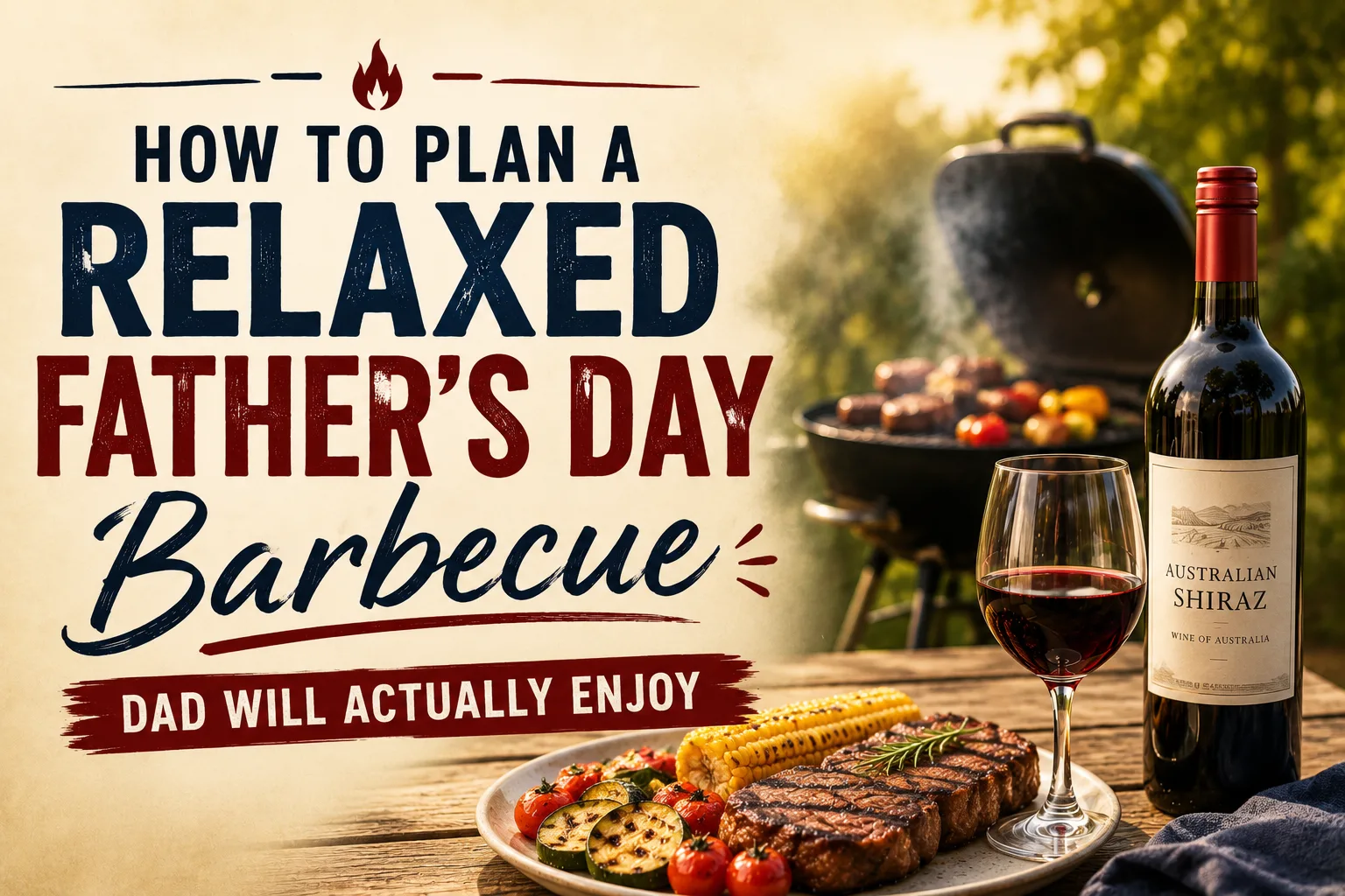 How to Plan a Relaxed Father’s Day Barbecue Dad Will Actually Enjoy